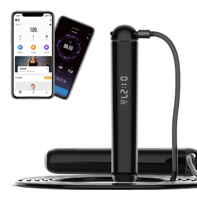Smart Jump Seil mit APP Logo Custom Digital Jump Seil Fitness Geschwindigkeit Kalorienzahl