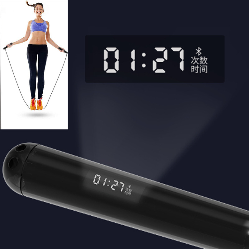 Smart Jump Seil mit APP Logo Custom Digital Jump Seil Fitness Geschwindigkeit Kalorienzahl