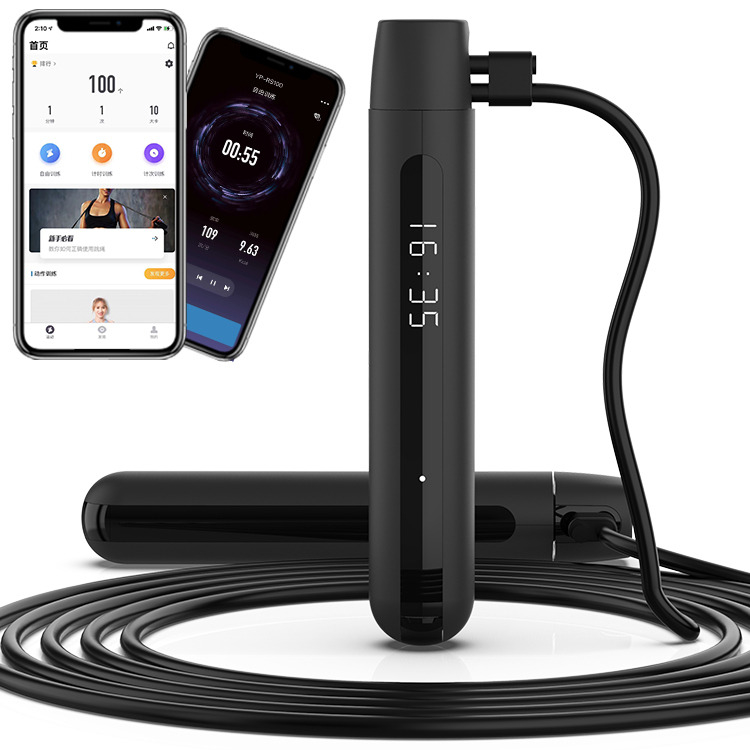 3M Einstellbare Geschwindigkeit Smart Digital PVC Sprungseil Smart Sprungseil Einstellbare Übung Kalorienzähler