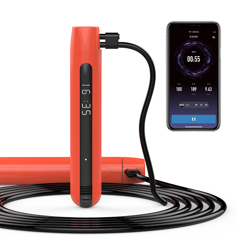 3M Einstellbare Geschwindigkeit Smart Digital PVC Sprungseil Smart Sprungseil Einstellbare Übung Kalorienzähler