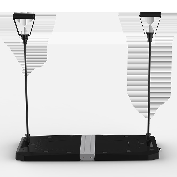 Zuhause Fitness-Ausrüstung Multifunktionsklappbares Training Bracket Muskeln verwenden Heben Sie Squat Training Board