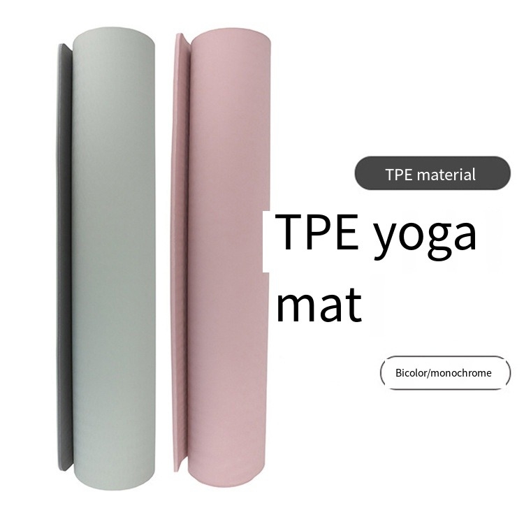 EG0146 Urich TPE Yoga Mat für Pilates Leichtgewicht / Anti-Rutsch-Übungsmatte benutzerdefiniertes Logo erhältlich
