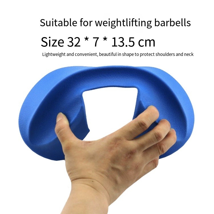 Custom Schaum Barbell Pad für Kniebeugen und Hüftschubs Schaumschwamm bietet Nacken- und Schulterstütze
