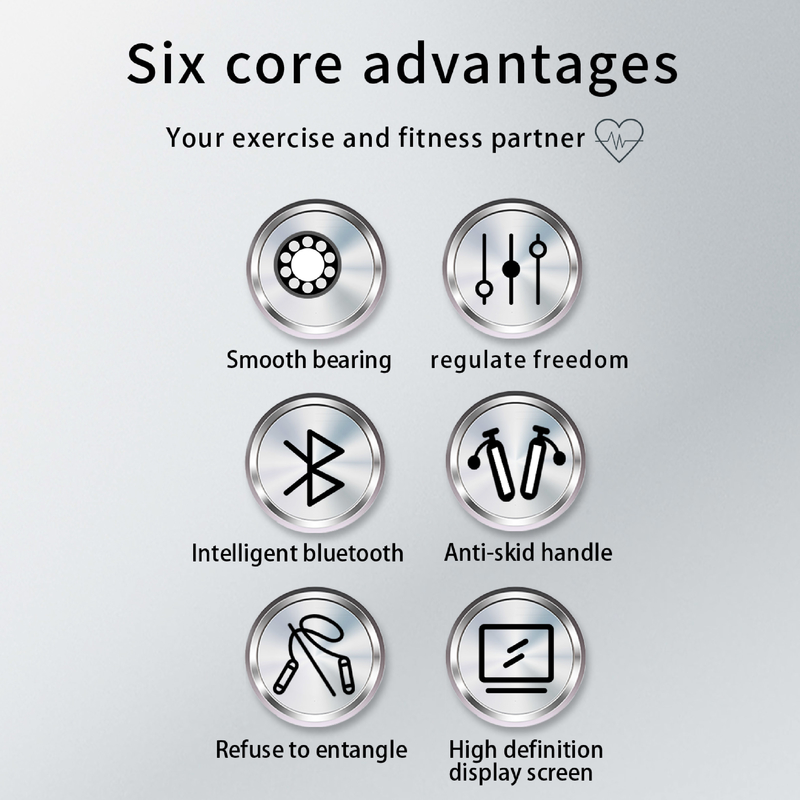 Smart Bluetooth APP Zählen Seil springen Haushalt genaue Zählung Training Fettverbrennung Gewicht zu verlieren