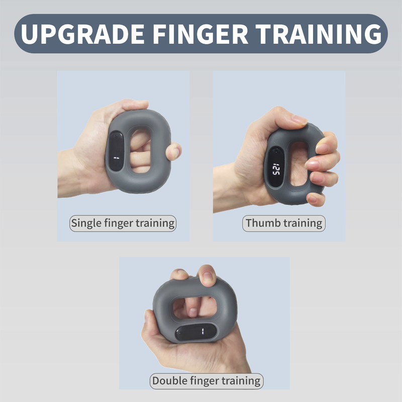Silikon Grip Force Ring Finger Rehabilitation Training Handreifen Grip Force Apparat Männer und Frauen Unterarm Fitness