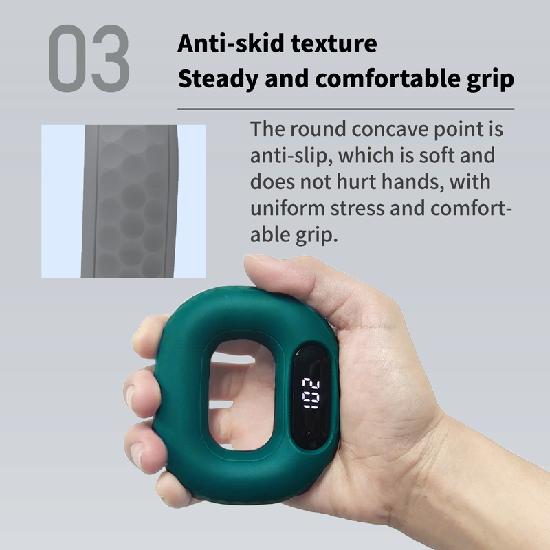Silikon Grip Force Ring Finger Rehabilitation Training Handreifen Grip Force Apparat Männer und Frauen Unterarm Fitness