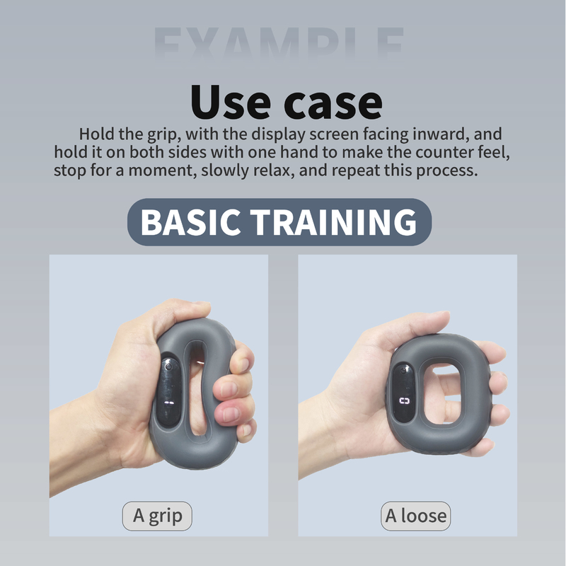 Silikon Grip Force Ring Finger Rehabilitation Training Handreifen Grip Force Apparat Männer und Frauen Unterarm Fitness